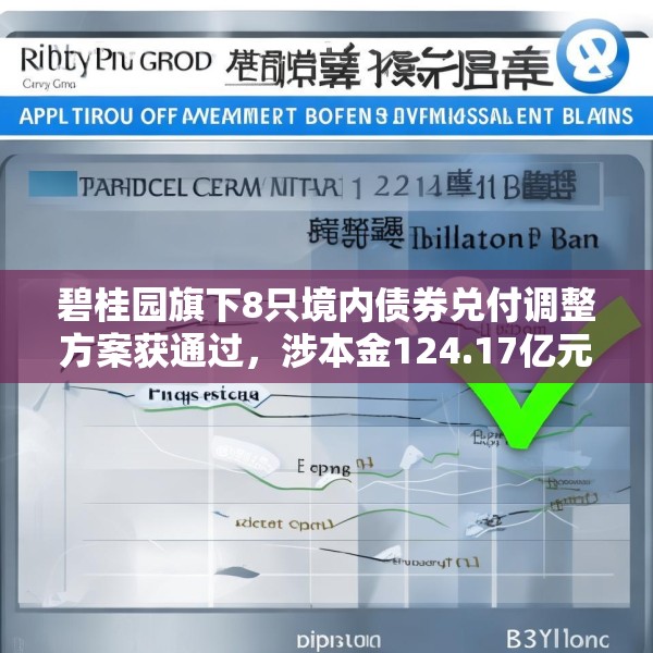 碧桂园旗下8只境内债券兑付调整方案获通过，涉本金124.17亿元