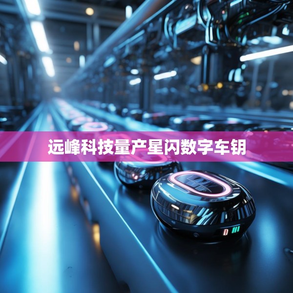 远峰科技量产星闪数字车钥