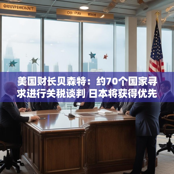 美国财长贝森特：约70个国家寻求进行关税谈判 日本将获得优先待遇