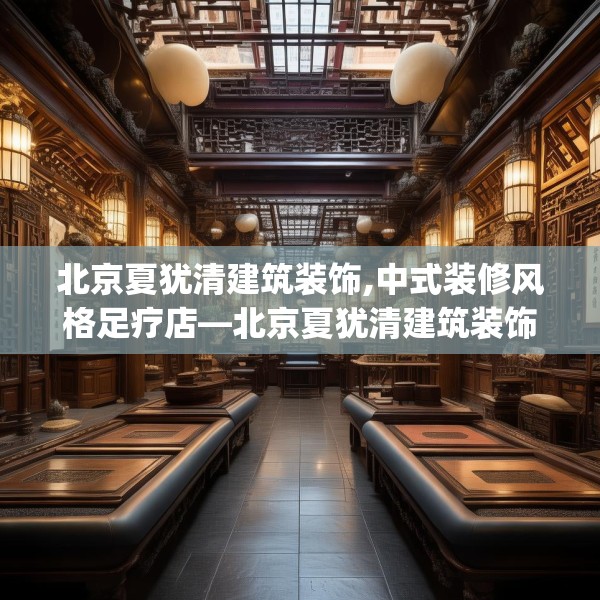 北京夏犹清建筑装饰,中式装修风格足疗店—北京夏犹清建筑装饰606.a482b483c486fgy.493lkjl