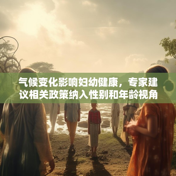 气候变化影响妇幼健康，专家建议相关政策纳入性别和年龄视角