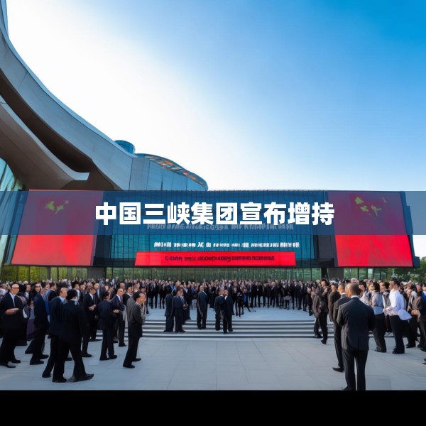 中国三峡集团宣布增持