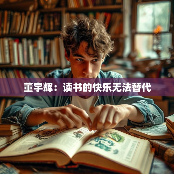 董宇辉：读书的快乐无法替代