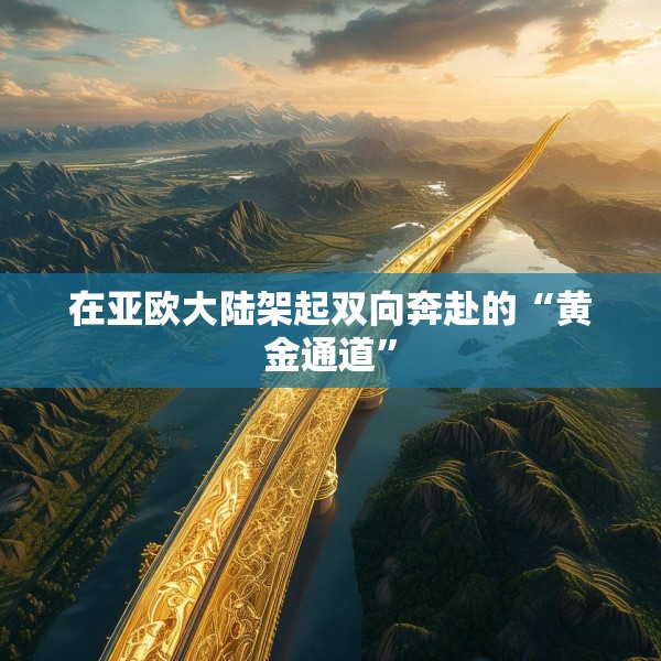 在亚欧大陆架起双向奔赴的“黄金通道”