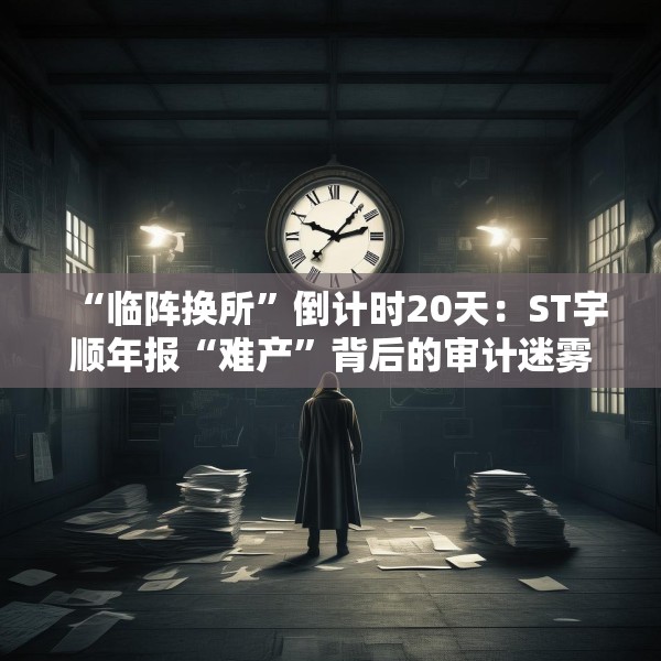 “临阵换所”倒计时20天：ST宇顺年报“难产”背后的审计迷雾与退市警报