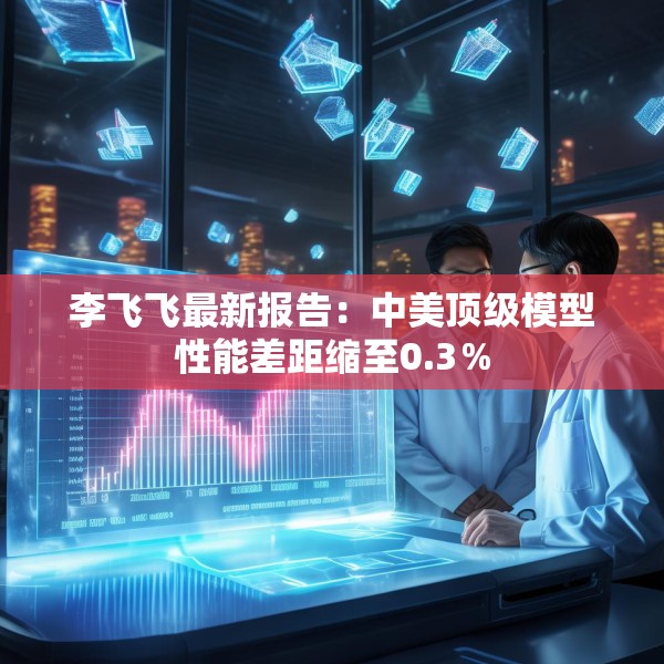 李飞飞最新报告：中美顶级模型性能差距缩至0.3％