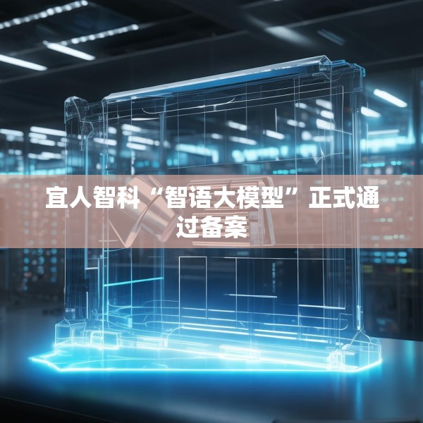 宜人智科“智语大模型”正式通过备案