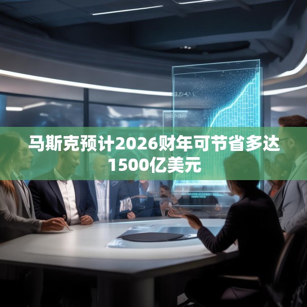 马斯克预计2026财年可节省多达1500亿美元