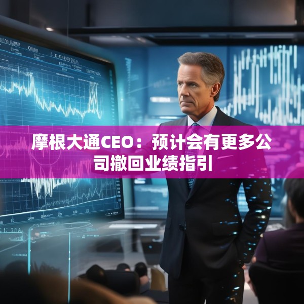摩根大通CEO：预计会有更多公司撤回业绩指引