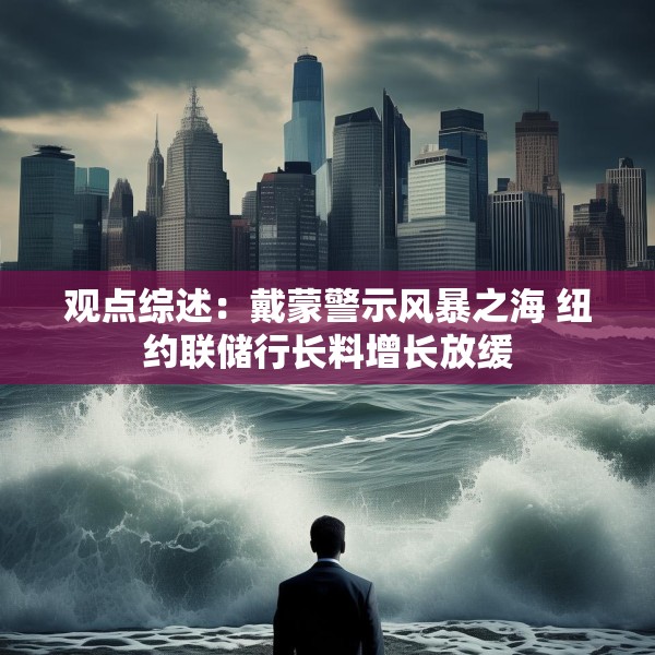 观点综述：戴蒙警示风暴之海 纽约联储行长料增长放缓