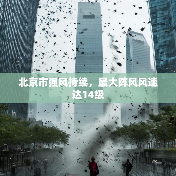 北京市强风持续，最大阵风风速达14级