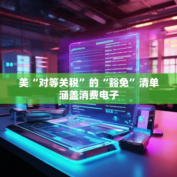 美“对等关税”的“豁免”清单涵盖消费电子