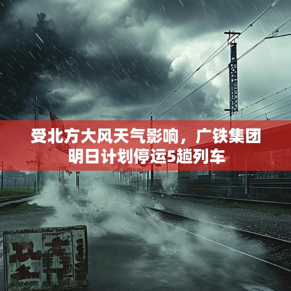 受北方大风天气影响，广铁集团明日计划停运5趟列车