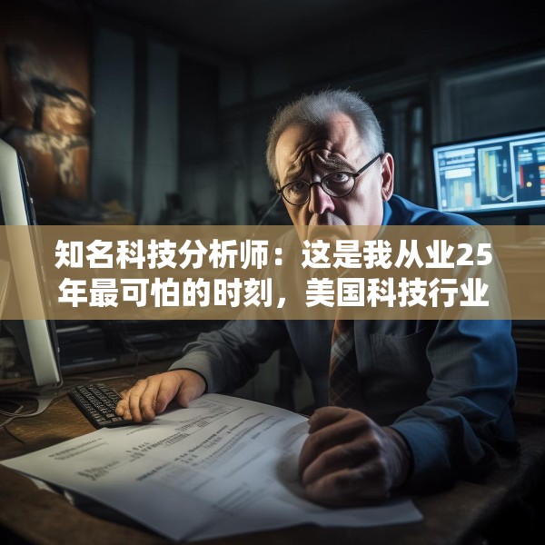知名科技分析师：这是我从业25年最可怕的时刻，美国科技行业可能“倒退十年”