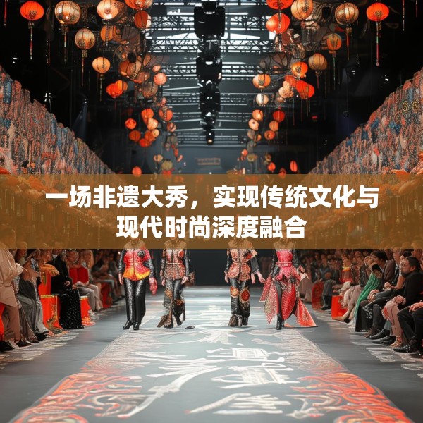 一场非遗大秀，实现传统文化与现代时尚深度融合