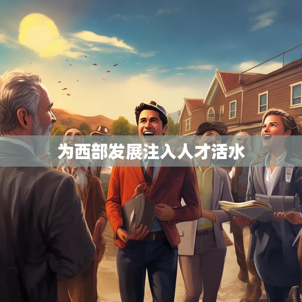 为西部发展注入人才活水