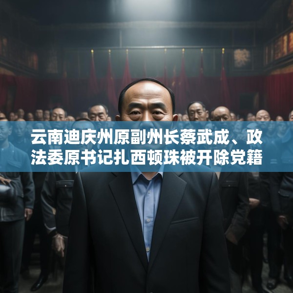 云南迪庆州原副州长蔡武成、政法委原书记扎西顿珠被开除党籍
