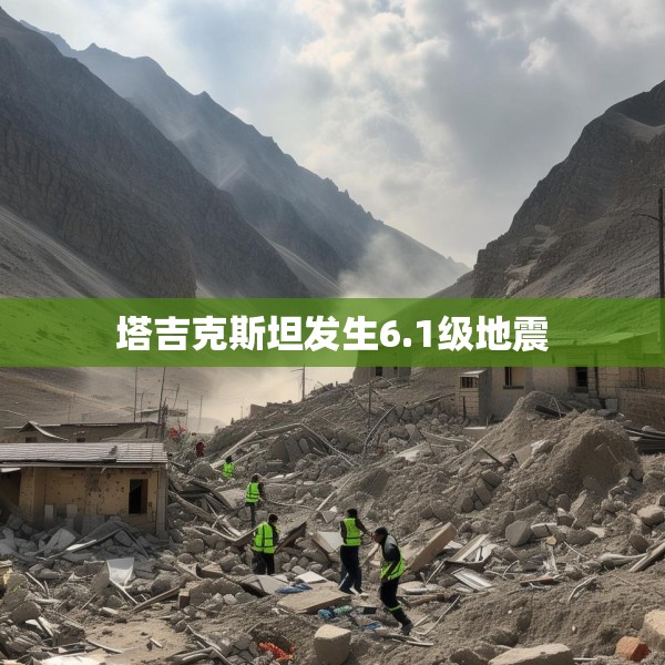 塔吉克斯坦发生6.1级地震