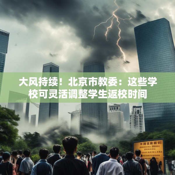 大风持续！北京市教委：这些学校可灵活调整学生返校时间