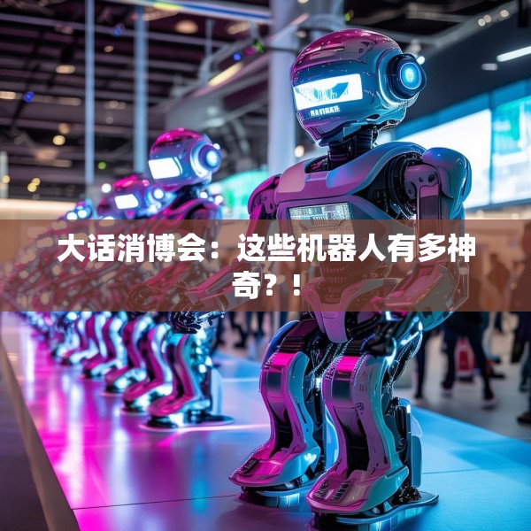 大话消博会：这些机器人有多神奇？!