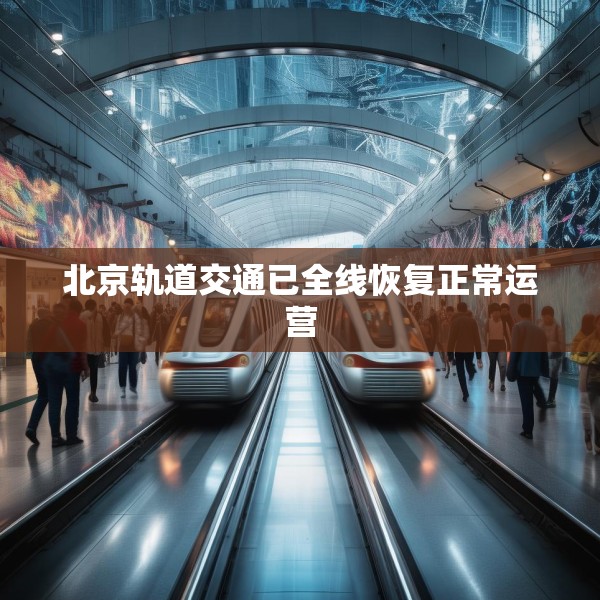 北京轨道交通已全线恢复正常运营