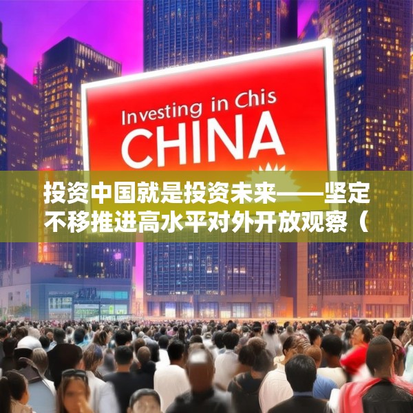 投资中国就是投资未来——坚定不移推进高水平对外开放观察（上）