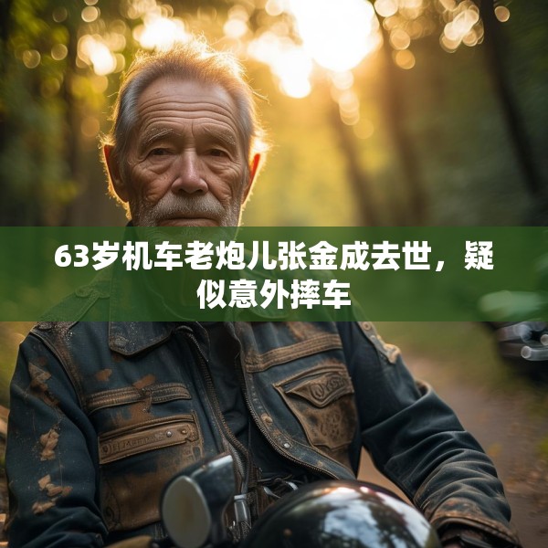 63岁机车老炮儿张金成去世，疑似意外摔车
