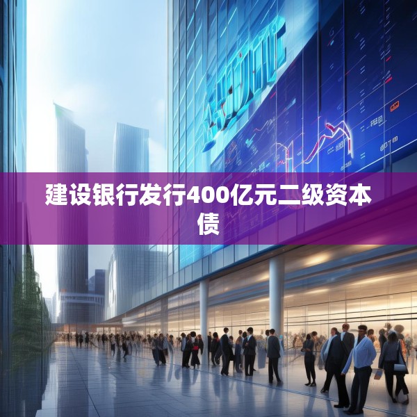 建设银行发行400亿元二级资本债