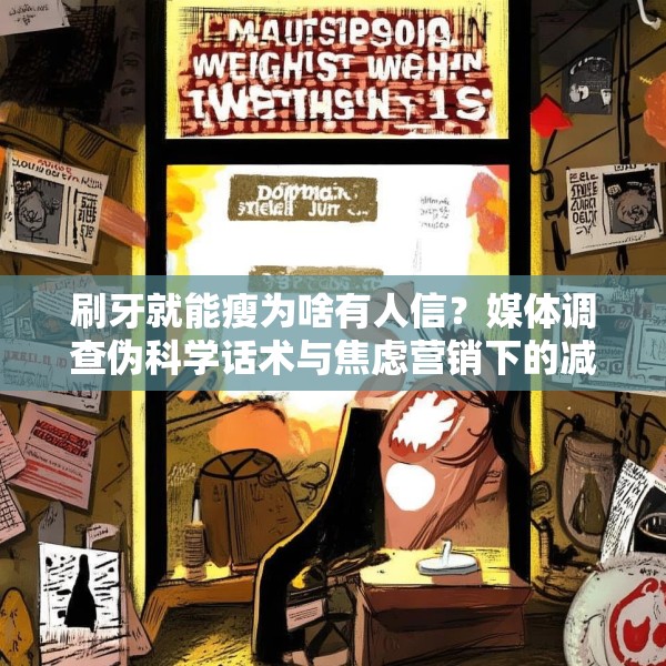 刷牙就能瘦为啥有人信？媒体调查伪科学话术与焦虑营销下的减肥陷阱