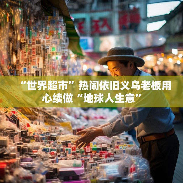 “世界超市”热闹依旧义乌老板用心续做“地球人生意”