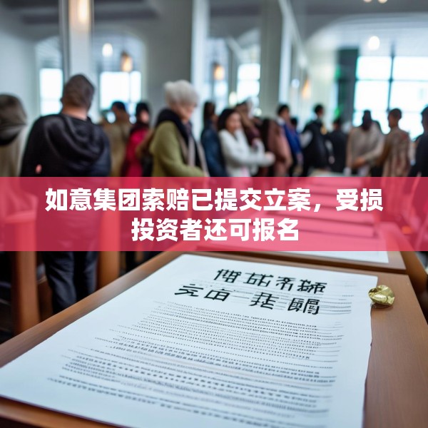 如意集团索赔已提交立案，受损投资者还可报名
