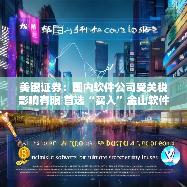 美银证券：国内软件公司受关税影响有限 首选“买入”金山软件等