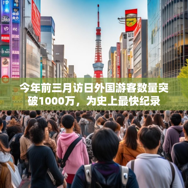 今年前三月访日外国游客数量突破1000万，为史上最快纪录