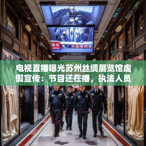 电视直播曝光苏州丝绸展览馆虚假宣传：节目还在播，执法人员已到场查处