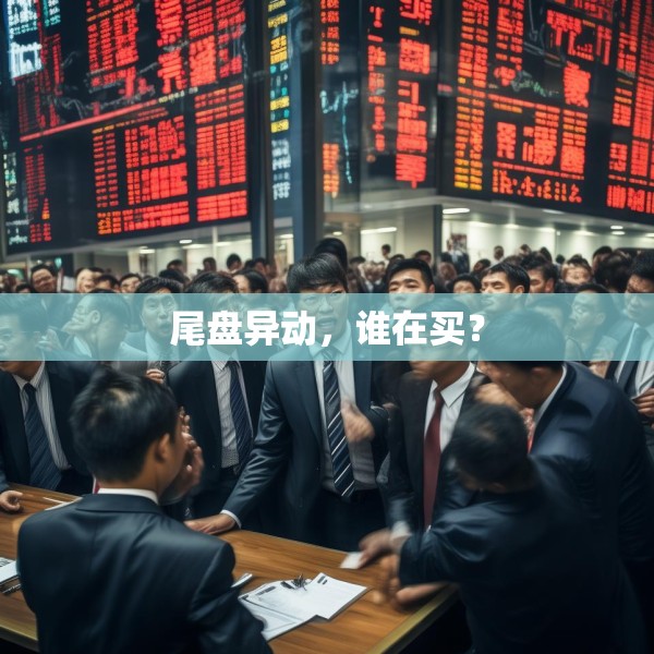 尾盘异动，谁在买？