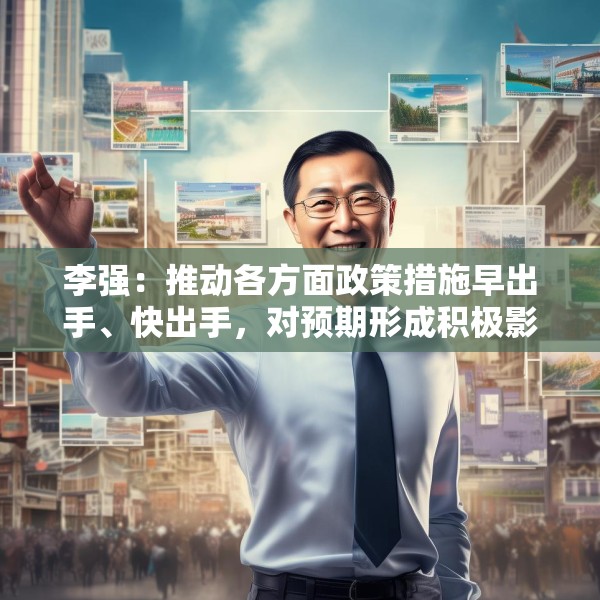 李强：推动各方面政策措施早出手、快出手，对预期形成积极影响