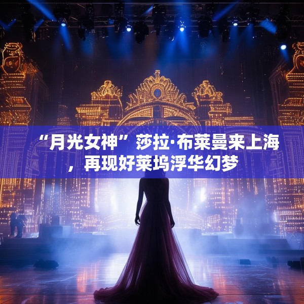 “月光女神”莎拉·布莱曼来上海，再现好莱坞浮华幻梦