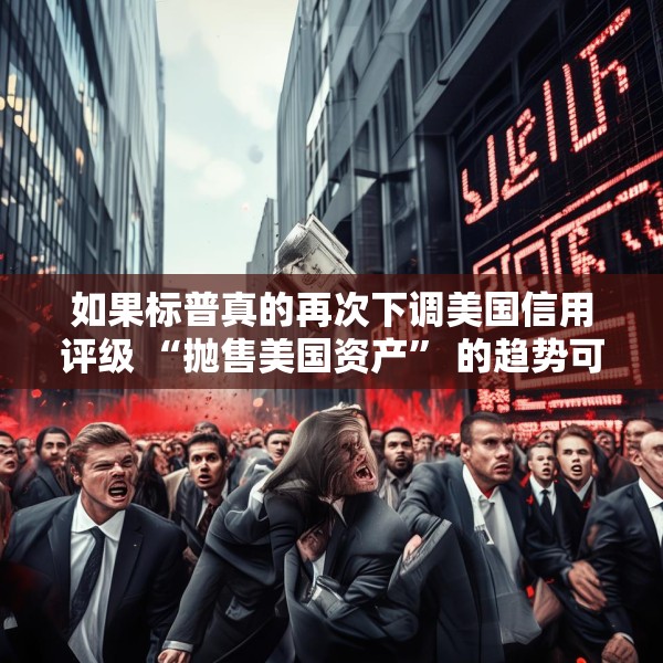 如果标普真的再次下调美国信用评级 “抛售美国资产” 的趋势可能会愈演愈烈