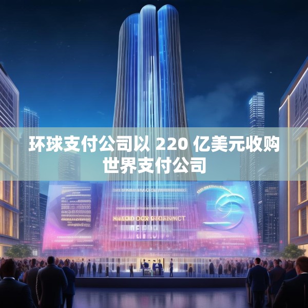 环球支付公司以 220 亿美元收购世界支付公司
