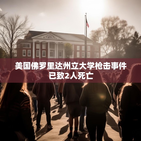 美国佛罗里达州立大学枪击事件已致2人死亡