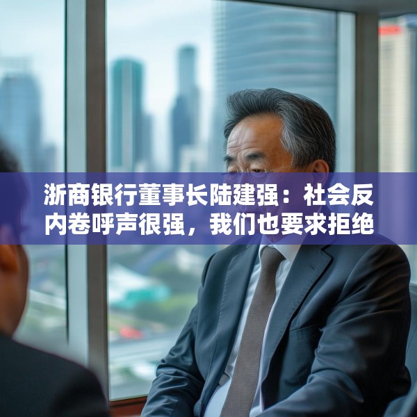 浙商银行董事长陆建强：社会反内卷呼声很强，我们也要求拒绝无效加班