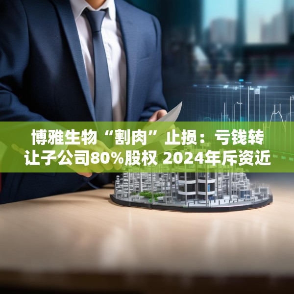 博雅生物“割肉”止损：亏钱转让子公司80%股权 2024年斥资近5亿元增资扩股