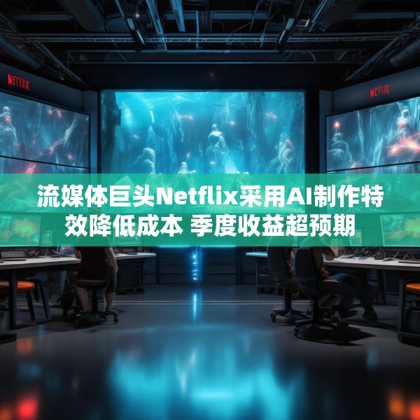 流媒体巨头Netflix采用AI制作特效降低成本 季度收益超预期