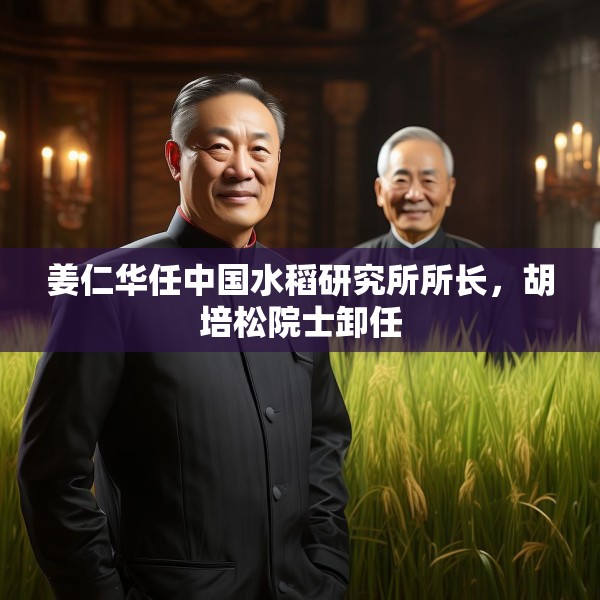 姜仁华任中国水稻研究所所长，胡培松院士卸任