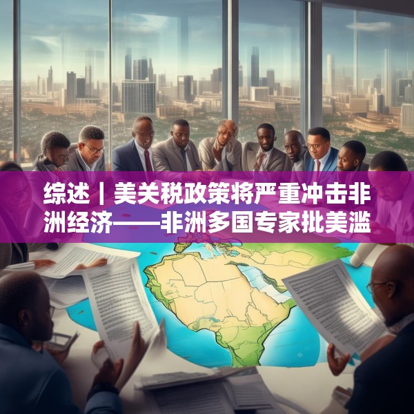 综述｜美关税政策将严重冲击非洲经济——非洲多国专家批美滥施关税