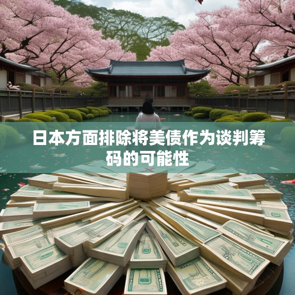 日本方面排除将美债作为谈判筹码的可能性