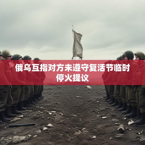 俄乌互指对方未遵守复活节临时停火提议