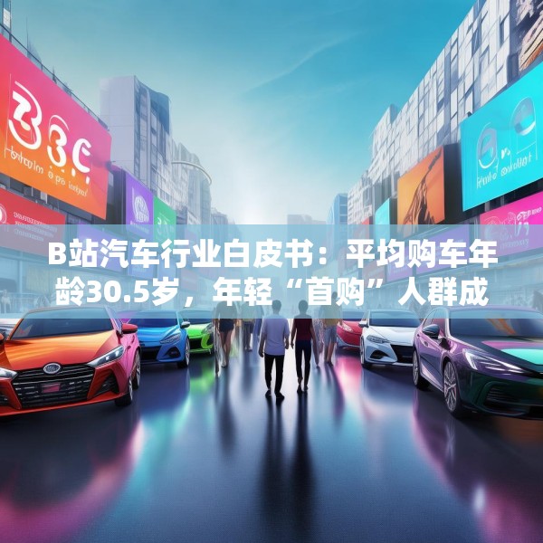B站汽车行业白皮书：平均购车年龄30.5岁，年轻“首购”人群成车企增量目标