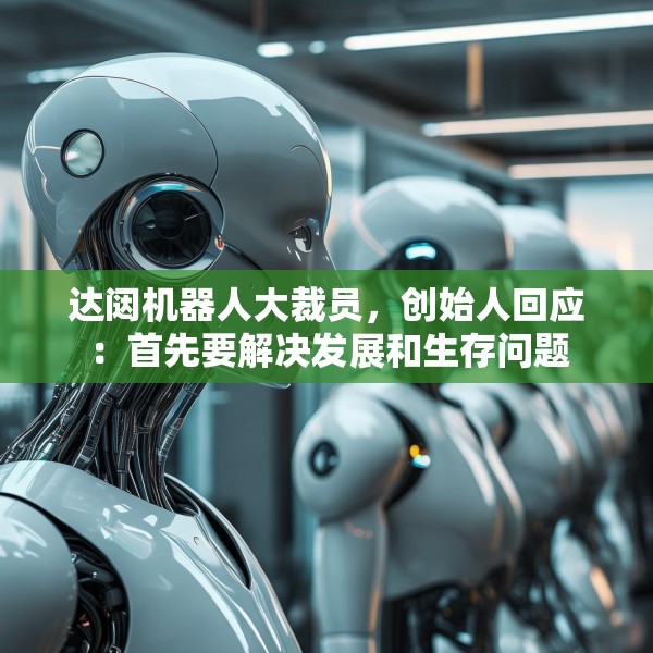 达闼机器人大裁员，创始人回应：首先要解决发展和生存问题