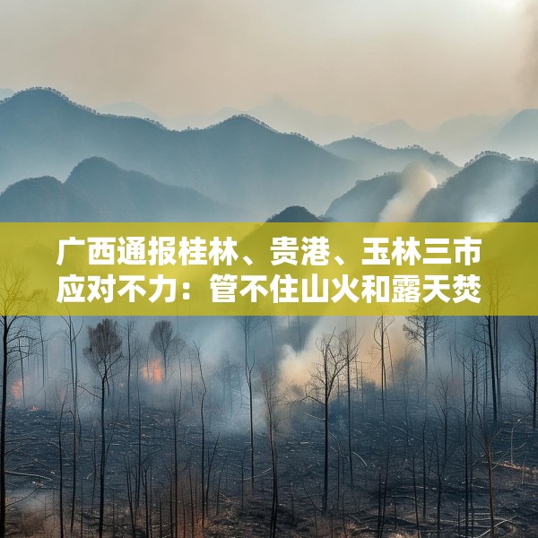 广西通报桂林、贵港、玉林三市应对不力：管不住山火和露天焚烧
